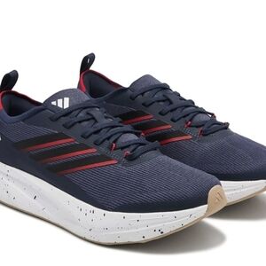 Adidas Mens Jogit M Running Shoes Shadow Navy Pure Ruby NEW In Box 8.5 OR 9.5 🎅